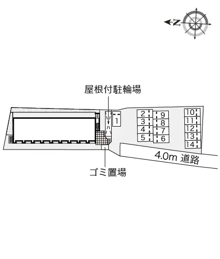 仙台市若林区遠見塚１丁目 月極駐車場